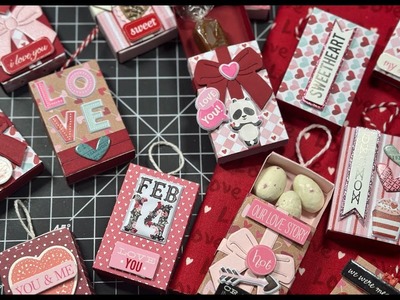 Hero Arts | Valentines Matchstick Boxes!