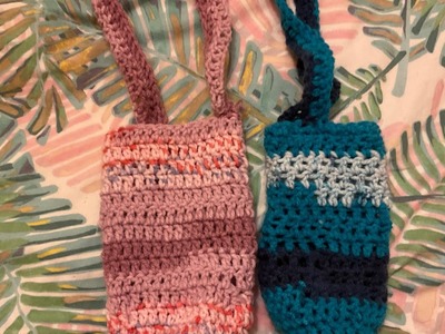 ????How to Make Crochet Water Bottle Holder????#crochet #funcrochet