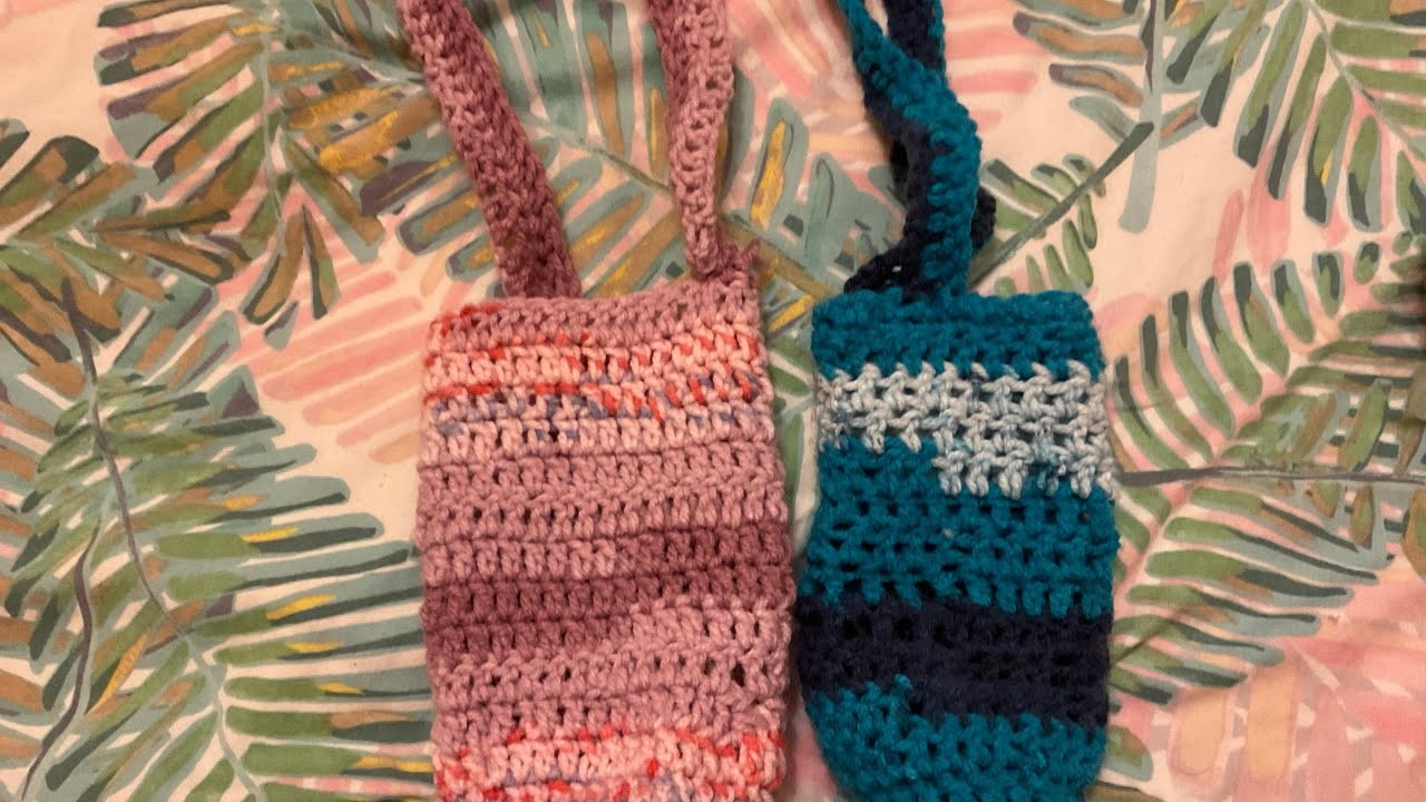 ????How to Make Crochet Water Bottle Holder????#crochet #funcrochet