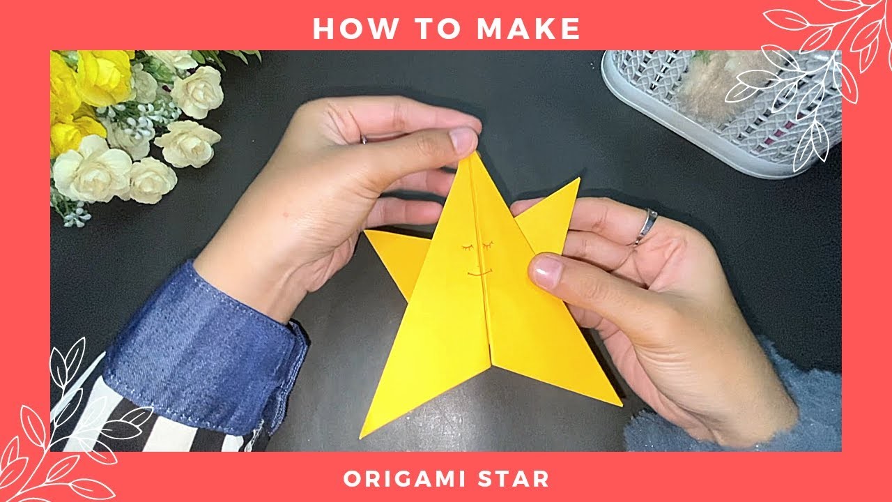 Origami - How to make a STAR - Easy Origami Star Tutorial