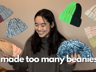 Quick and easy beanie tutorial - 1 hour crochet project