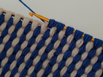 ????????Super easy tunisian crochet baby blanket pattern for beginners - ????temperature crochet blanket