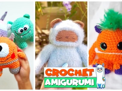 TikTok Crochet  Amigurumi ???? MONSTER ???? Compilation 118 | @blu_llama