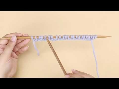 Twist Needle Scarf Knitting Video Tutorial Teaching Video