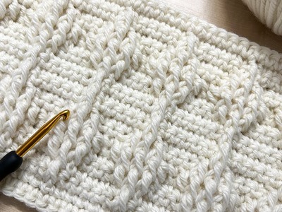 VERY EASY Crochet Pattern for BEGINNERS! ???? AWESOME Crochet Stitch for Baby Blanket, Sweater and Bag