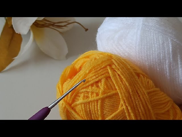 WOw! double-sided crochet in 2 colors and 2 rows= PERFECT crochet stitch