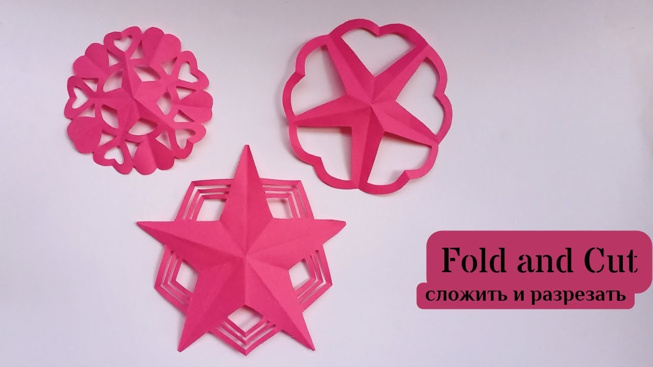 3 Best Ways to Fold and Cut a Paper into STAR Shapes - Origami Easy