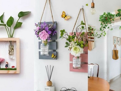 50 Best wall decor ideas|50 Home Decorating Diy Nature decor ideas|Wall decoration ideas1