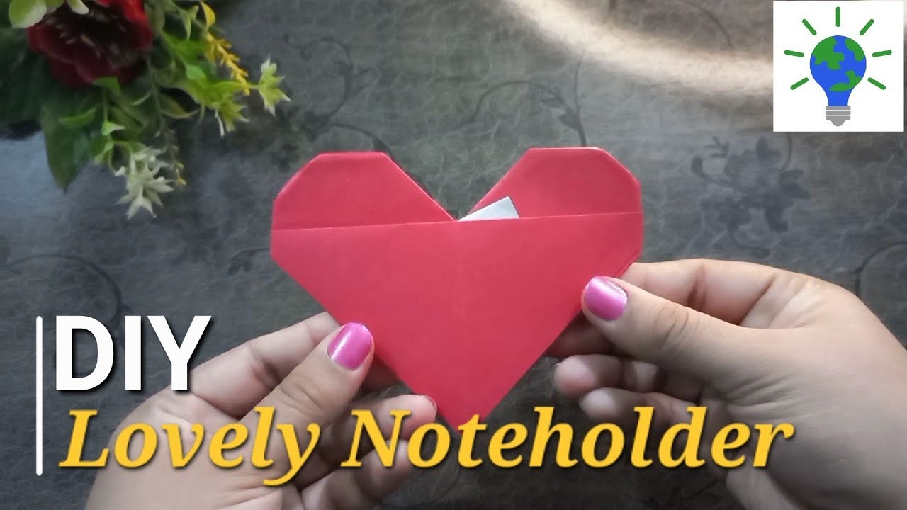 DIY Origami Heart Shape  Envelope ❤️ | Paper Crafts | MY WORLD MY IDEAS