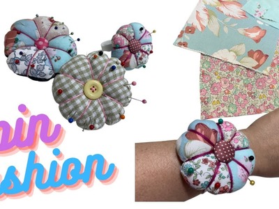 Don’t throw away your fabric scraps |wrist pincushion tutorial | DIY || zero waste sewing patchwork