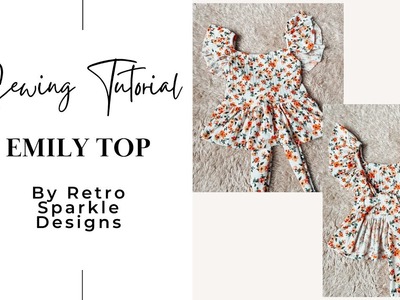 Emily Top Sewing Tutorial by Retro Sparkle Designs