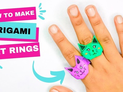 How to Make an Origami Cat Ring