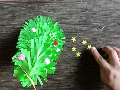 How To Make Paper Christmas Tree ? Paper Craft Ideas for Christmas Decorations