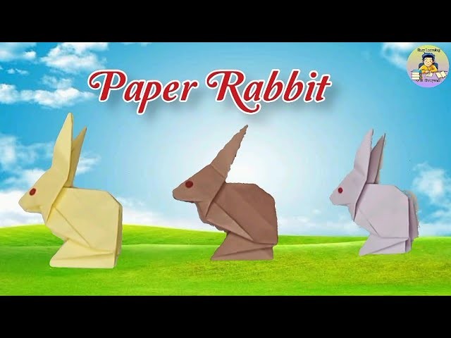 how-to-make-paper-rabbit-paper-craft-paper-rabbit-origami-rabbit-rabbit