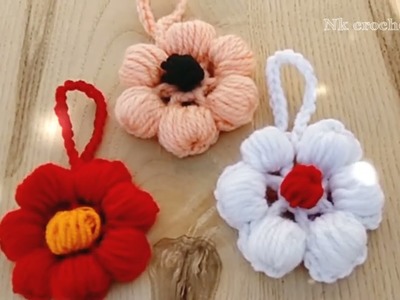 How ????????to make puff flower crochet pattern for beginners 2023 tutorial