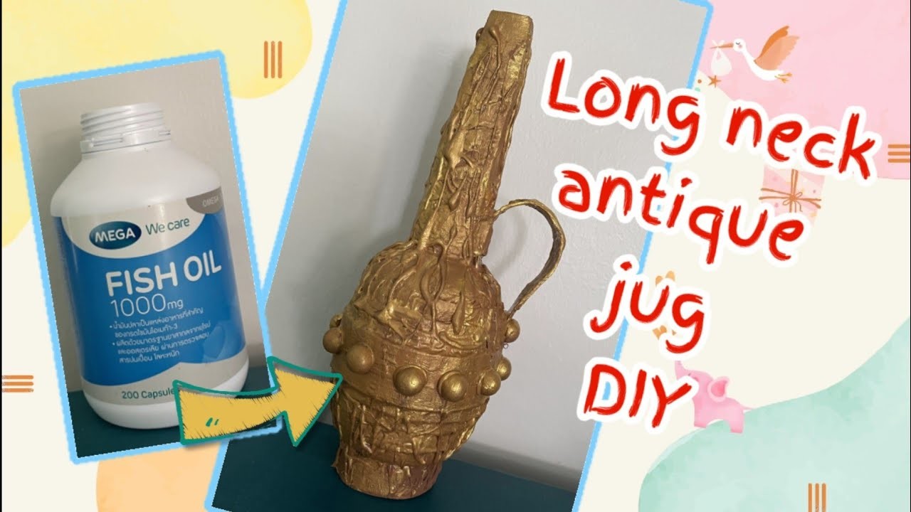 How to recycle ♻ used plastic to amazing antique jug (home decorating ideas easy DIY project)