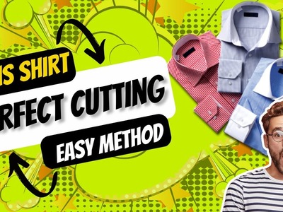 Mens shirt perfect cutting easy method || best shirt cutting method - 2023