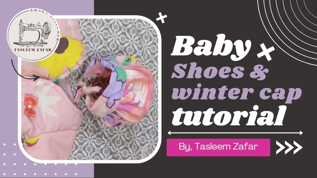 Newborn Baby Shoes & Topaa cutting and stitching