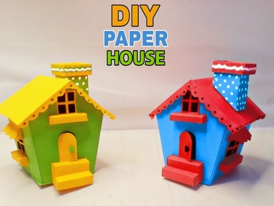 Paper Doll House | How To Make Paper House | Paper House | Paper Craft | DIY | Origami ????
