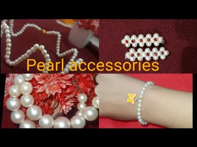 Pearl accessories #youtube #trending #diy #crafts #pearl @rati09999  #accessories