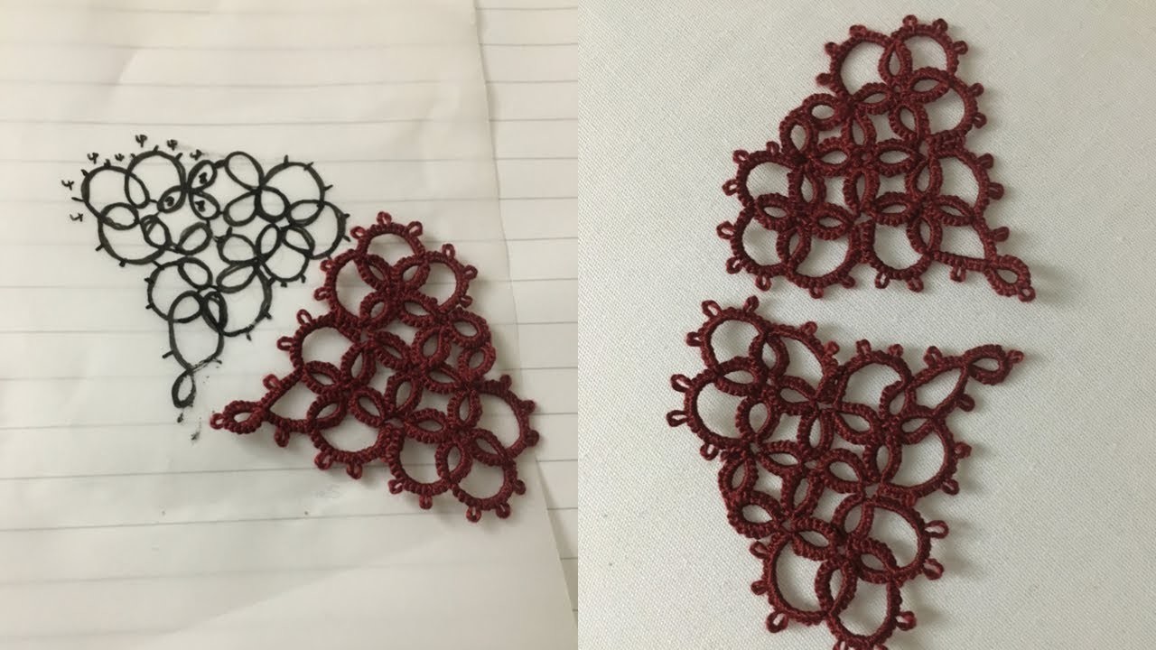 #Shuttle tatting# tatting heat motif || Thread and Needle