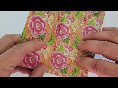 Traditional Origami fold "No Name" model paper craft ASMR (no talking) Origami ASMR (no talking)