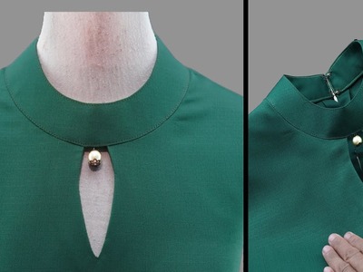 Women’s Collar Sewing Technique⭐️Fancy Neckline