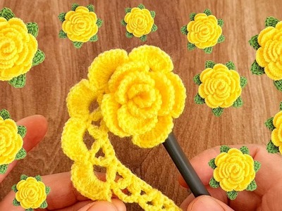 Wow so easy to make gorgeous yellow roses