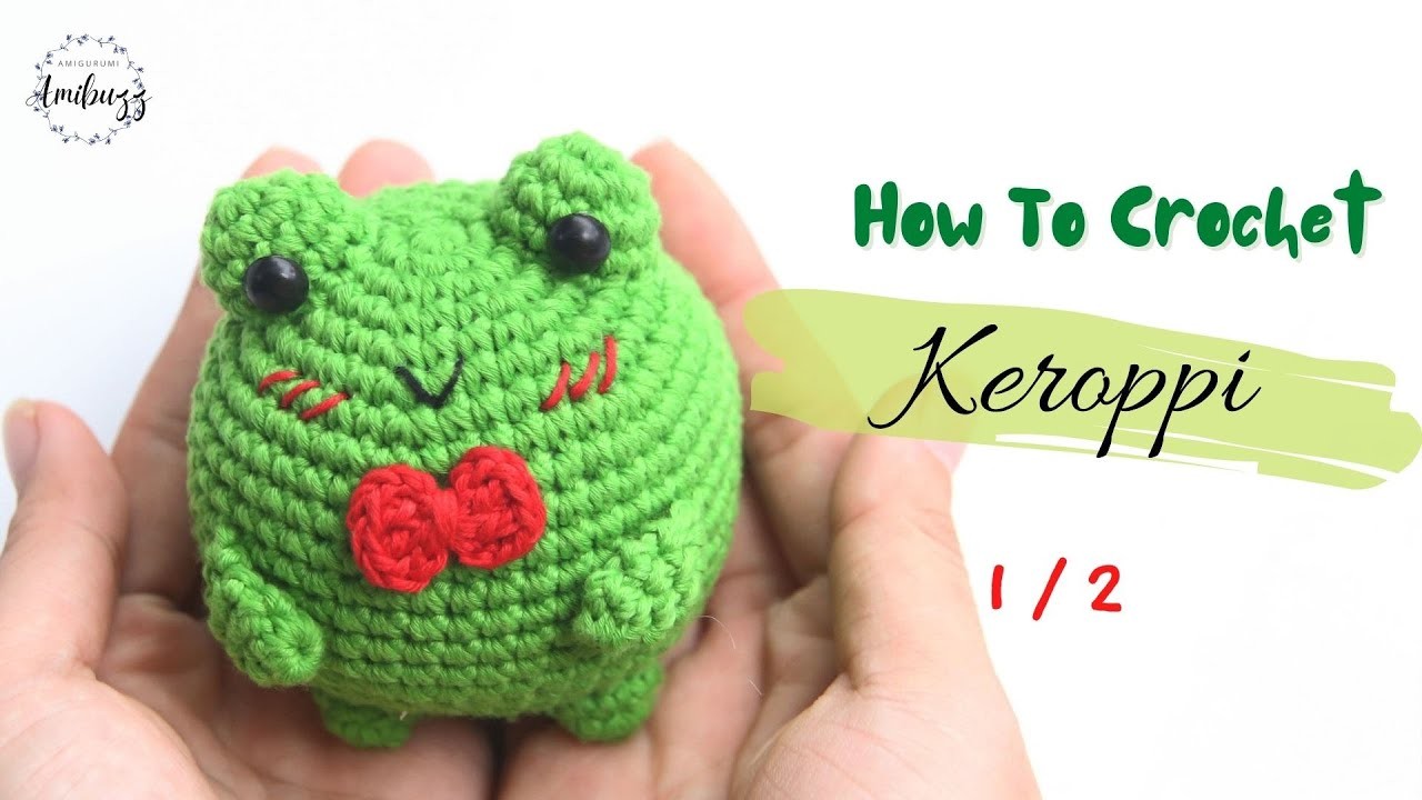 #259 | Keroppi (1.2) | How To Crochet | Amigurumi Tutorial