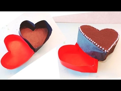 ???????? Beautiful Box Making Using Cardboard Paper. Cardboard Paper Craft. Diy Craft Ideas ????❤️❤️