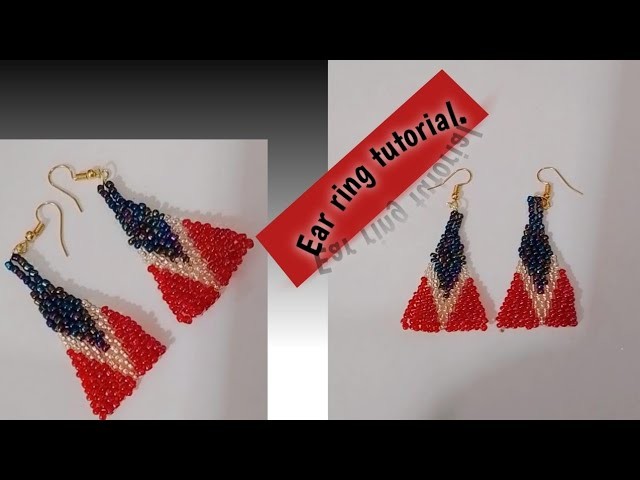 Beautiful ear ring tutorial