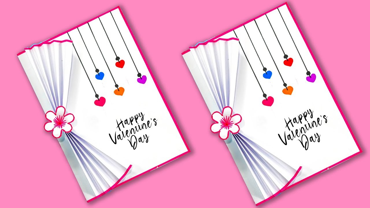 Beautiful Greeting Card Handmade - Greeting card for Valentines day