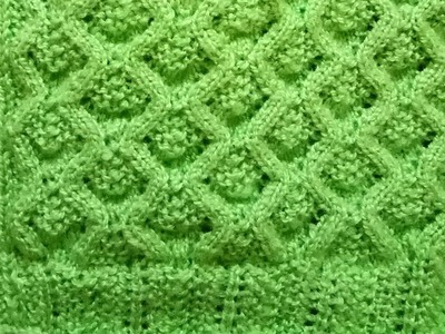 Beautiful New Jacket Design||(Part2)||Knitting Pattern Design