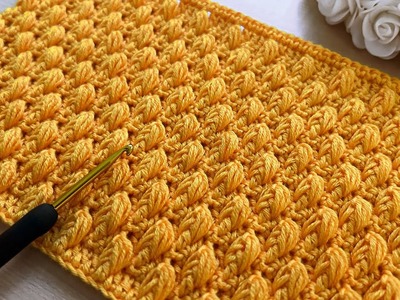 ❗️Brand New "MASSIVE CROCHET STITCH"! ???? ???? The UNIQUE Crochet Pattern You Have Never Seen Before!