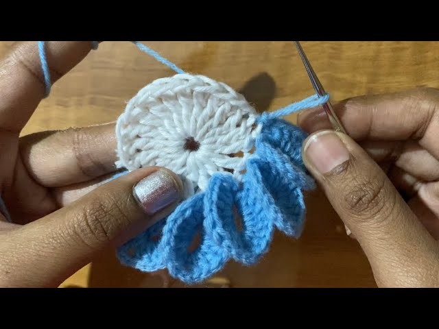 Crochet super easy and attractive flower crochet pattern #crochet