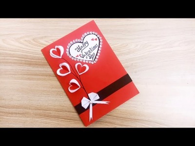 DIY - Happy Valentines Day Card | Handmade Card For Valentines Day