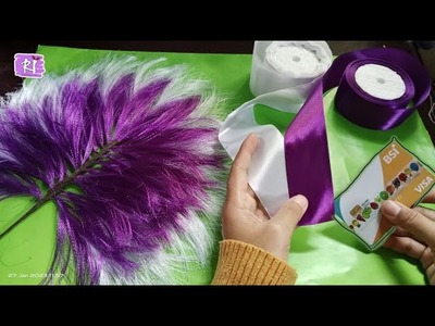 DIY How to make Rayung Satin ribbon | Satin ribbon Craft
