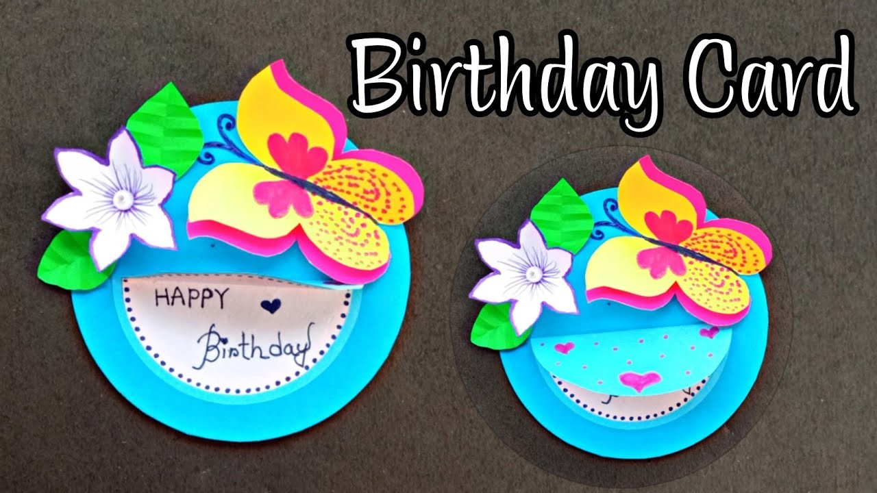 How to make easy birthday card || Easy birthday card making || easy to make || Easy card #craft
