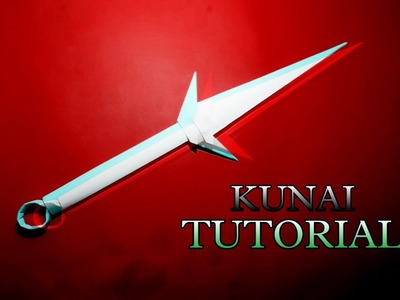 How to make Kunai | Kunai Making Tutorial Origami