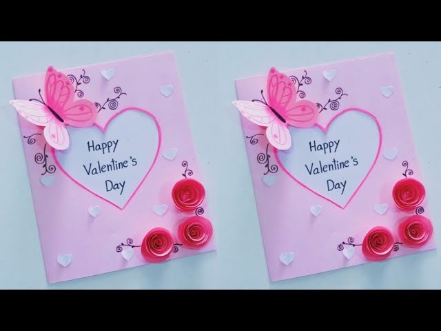 How To Make Valentine's Day Card. Handmade Valentine's Day Card. Valentine's Day Card Making????????