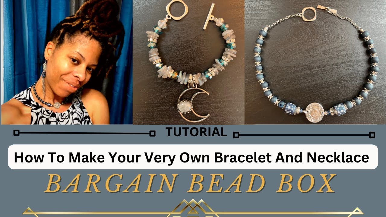 How To Make Your Very Own Necklace And Bracelet. Bargain Bead Box January 2023