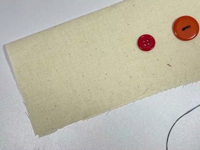 How to Sew on Three Types of Buttons