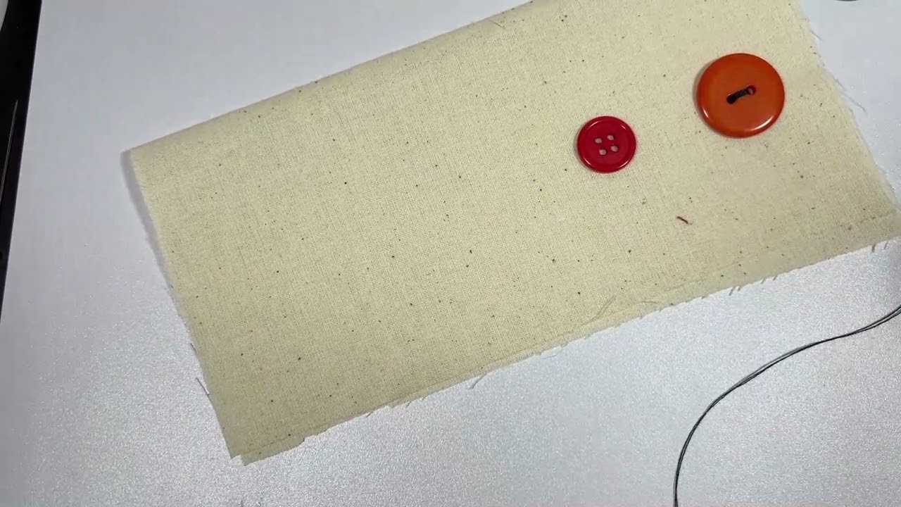 How to Sew on Three Types of Buttons