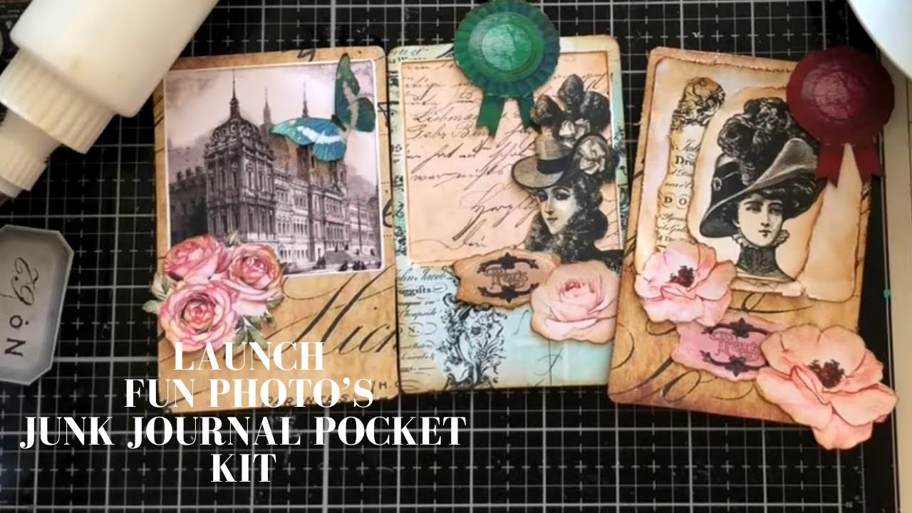 LAUNCH - Fun Photo's Junk Journal Pockets