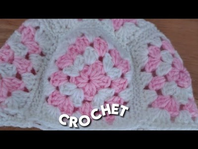 Making a hat using #crochet || Easy way #crochet #hat