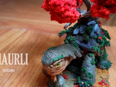 Meet Chaurli the Giant Tortoise! | Crafting Miniature from God of War using Polymer Clay