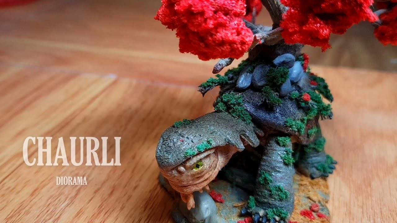 Meet Chaurli the Giant Tortoise! | Crafting Miniature from God of War using Polymer Clay