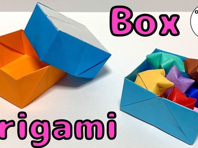 Origami Easy [Easiest Box] How to make the simplest Box