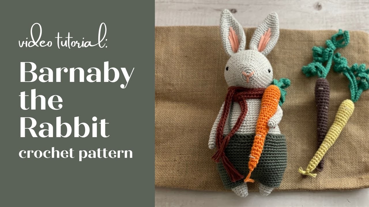 Rabbit Amigurumi Crochet Pattern - Video Tutorial