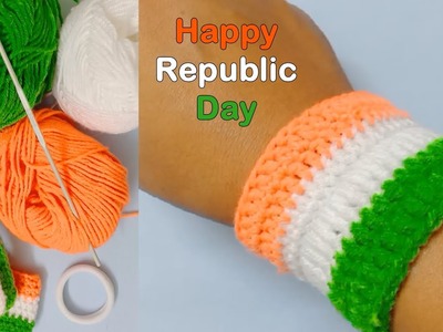 Republic Day : Wrist Band : Quick and Easy for Beginners